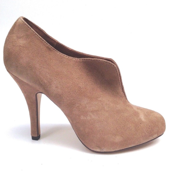 open front ankle booties